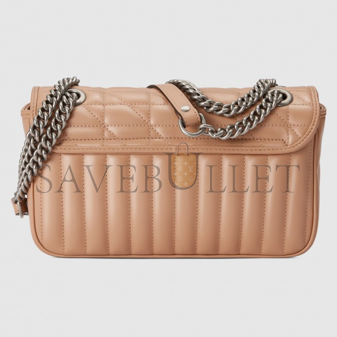 G*u*i gg marmont small shoulder bag 443497 (26*15*7cm)